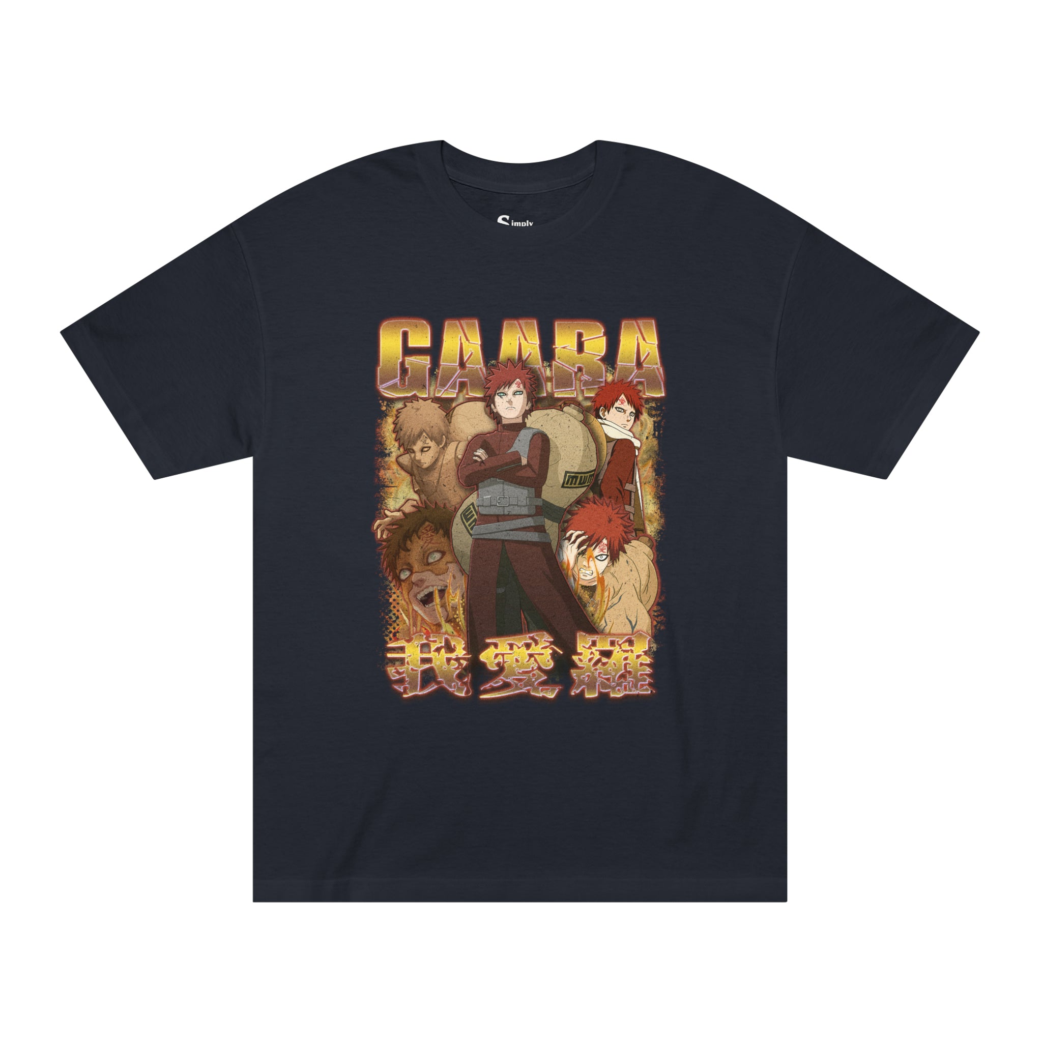 Tシャツ・アパレル NARUTO DIM MAK Gaara Tie-Dye Tee Naruto Gaara Tee » Anime Collection » Vintage Heavyweight T